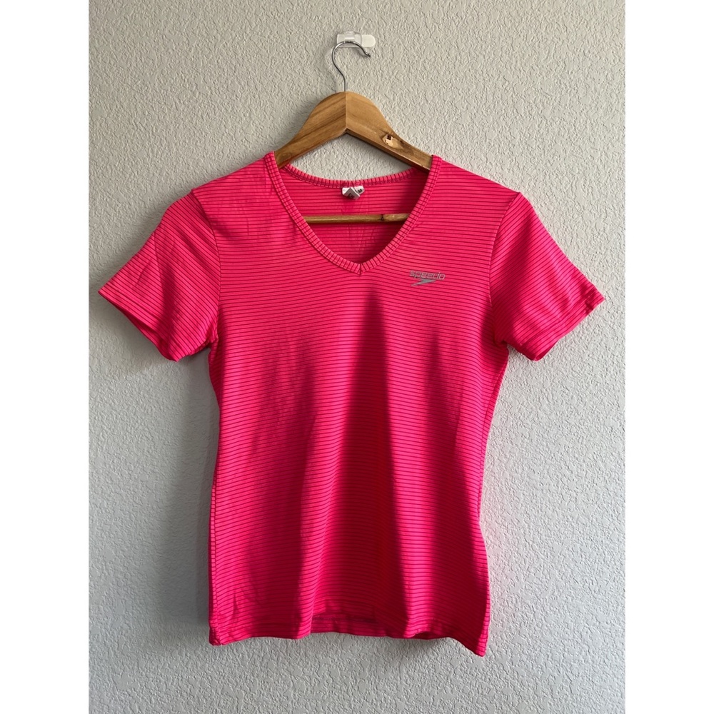 Speedo Short Sleeve Pink Shirt